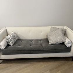 White couch 