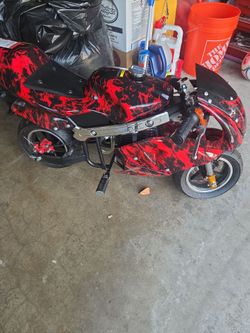 Kids gas bike