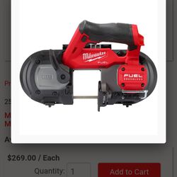 Milwaukee M12  Feul Band Saw