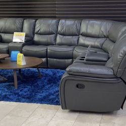 COMFY NEW MADRID RECLINING SECTIONAL SOFA ON SALE ONLY $1899. IN STOCK SAME DAY DELIVERY 🚚 EASY FINANCING 