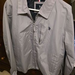 Polo jacket size large