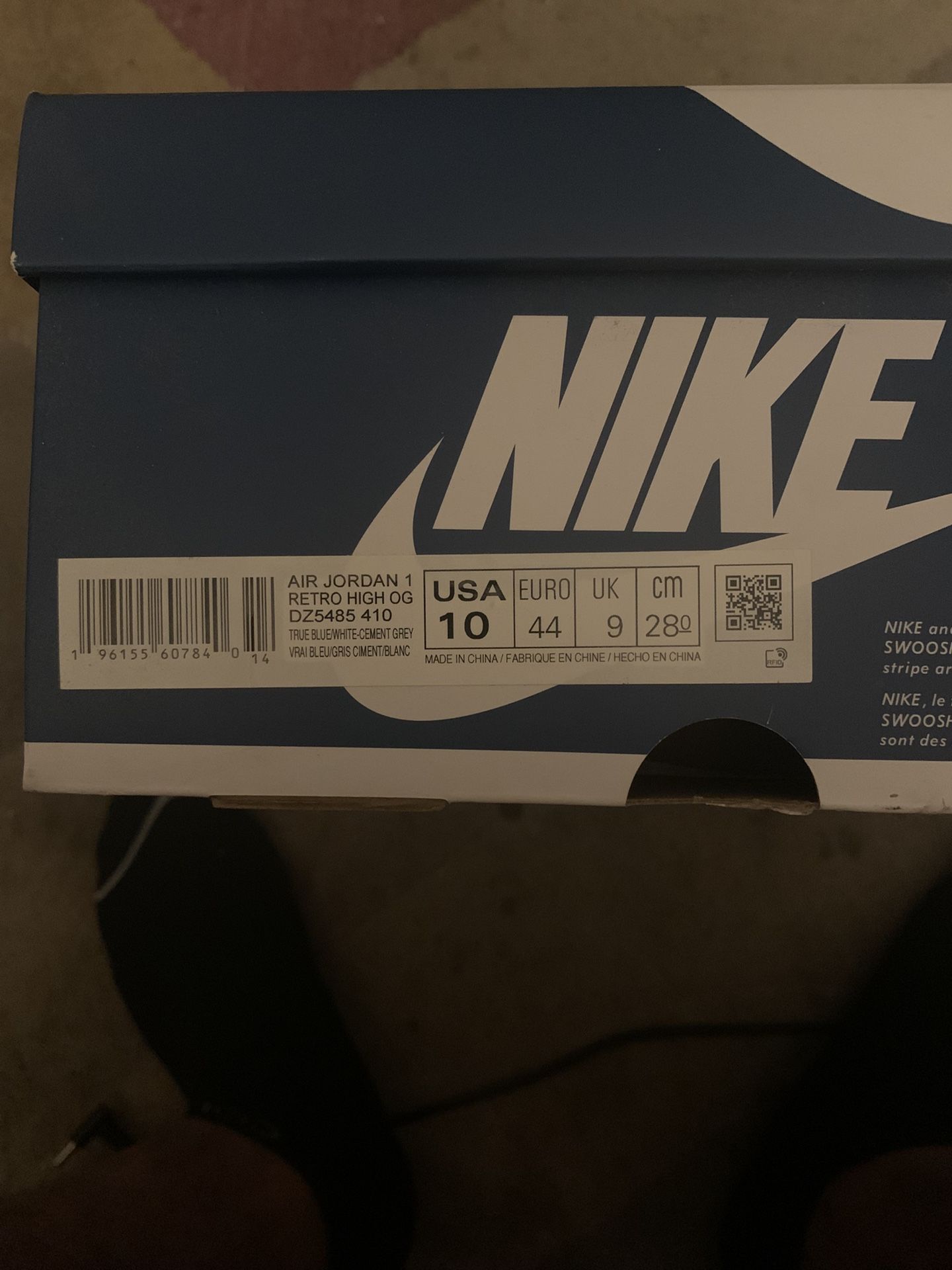Jordan Retro 1 High OG