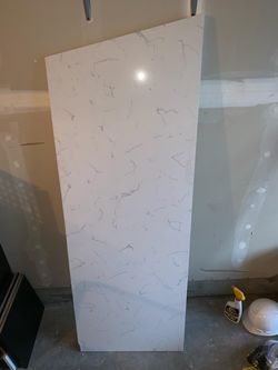 Quartz slab.