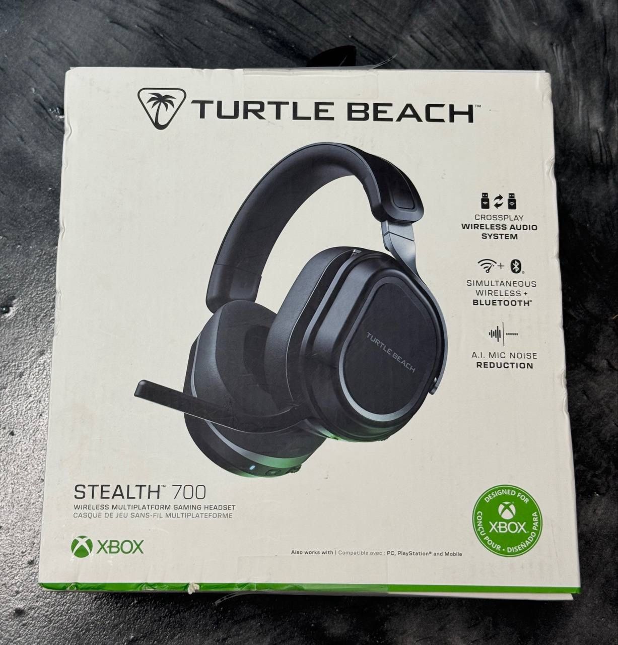 Turtle Beach Stealth 700 Gen 3 Wireless Multiplatform Xbox Gaming Headset Black