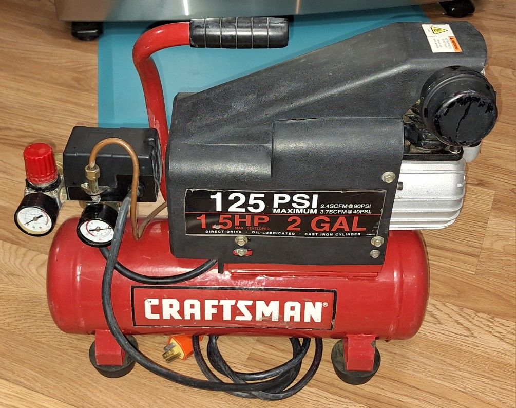 Craftsman Air Compressor 125 Psi Corded.