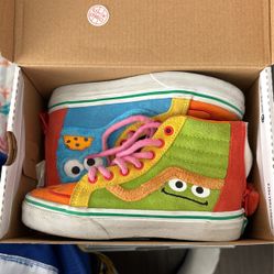 Little Kids Sesame Street Vans  Size 13
