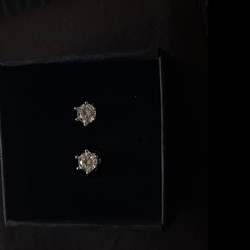 Moissanite earrings