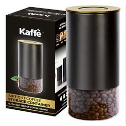 New Kaffe GLASS Coffee Canister