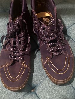 Blue Velvet  Disney Vans Shoes