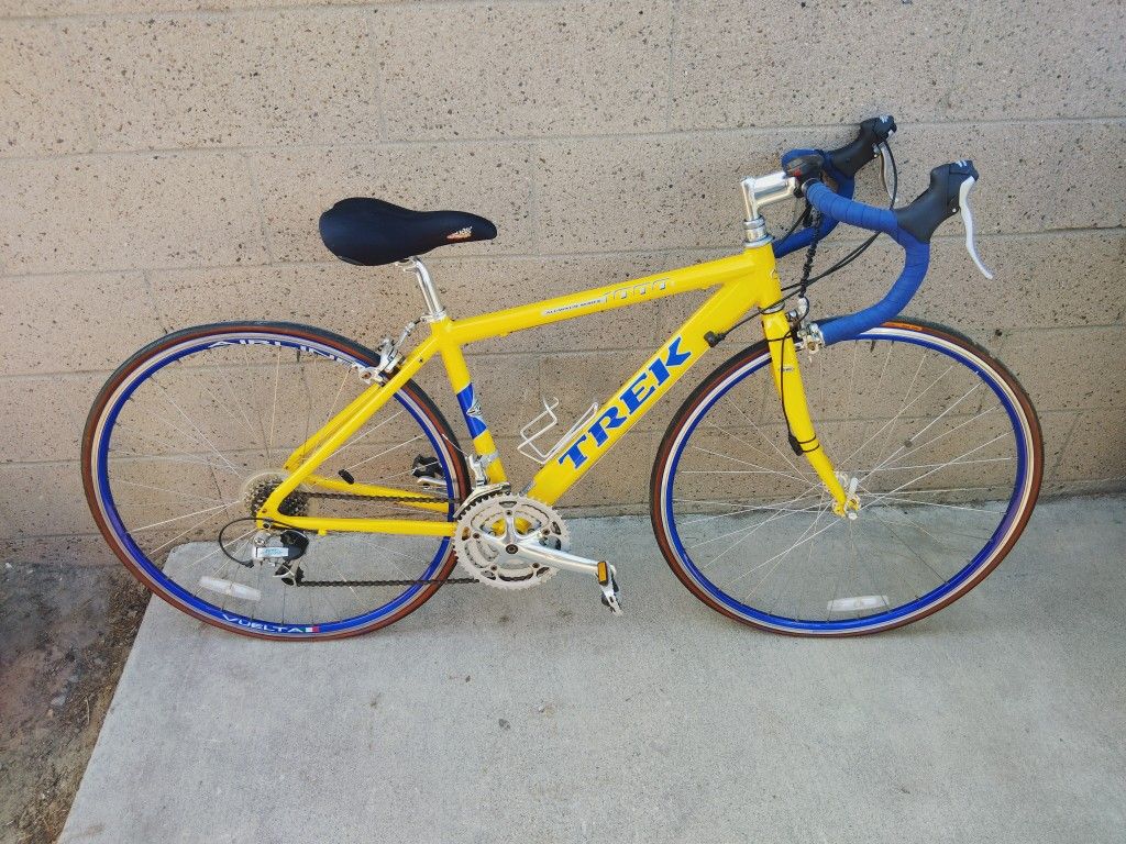 Trek 1000 Yellow Trek Road Bike 1000 Aluminum Trek 6061t6 1100
