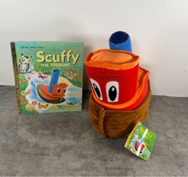 Scuffy the Tugboat Book and Plush Set