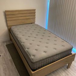 Mega Sale ❤️ Twin Mattress with Box & Frame Included
