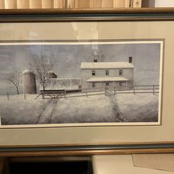 Framed Prints With Snow Theme - All 4 Or Each