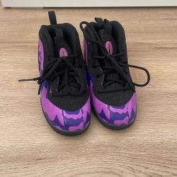 Nike Little Posite Pro,violet Purple,10C
