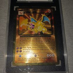 Pokemon Card Ultra Premium Collection Gold Medal Charizard Sgc9 Grade