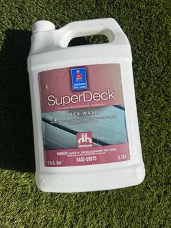 Deck Wash Sherman Williams Superdeck