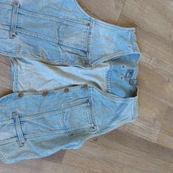 Liz Claiborne Jean Vest