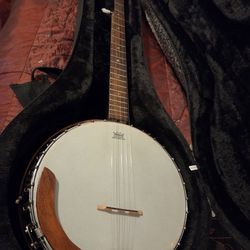 Banjo, 5 strg Closed Back w Plush Case