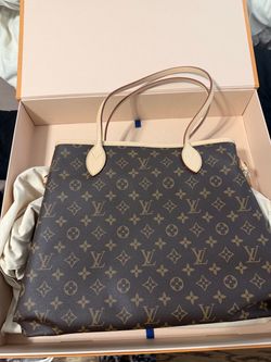 LV Louis Vuitton never full tote bag (READ DESCRIPTION)