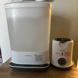 Baby bottle sterilizer and bottle warmer