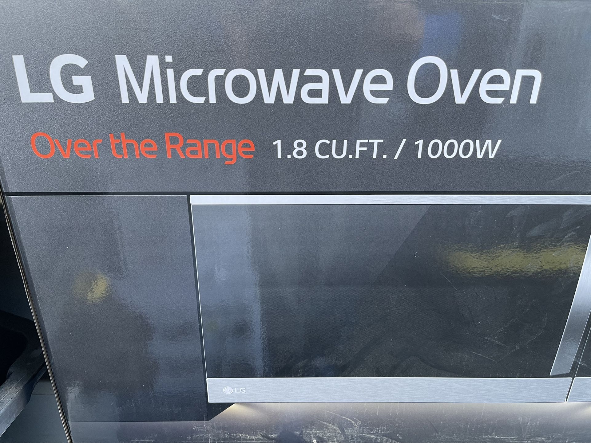 LG Hood Microwave