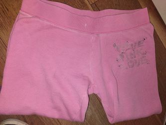 VS Pink Capri Sweatpants 