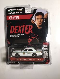 1/64 Greenlight Collectibles Dexter 2001 Ford Crown Victoria Limited Edition