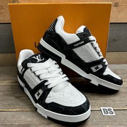Black & White Trainers Size 12 