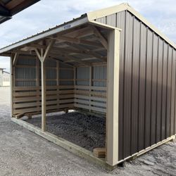 10ft.x16ft. Run-in Shed Loafing Shed
