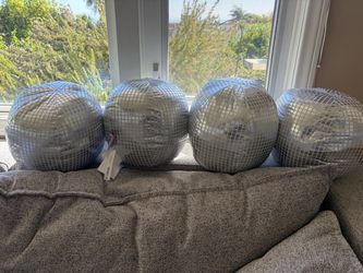 New with tags Disco ball pillows