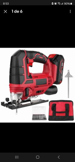 20V Cordless Jig Saw Kit with 2.0Ah Battery 