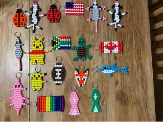 Beaded Keychains
