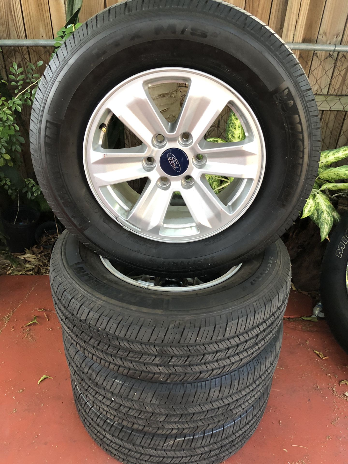 Ford F-150 Rims With Brand New Michelin Tires