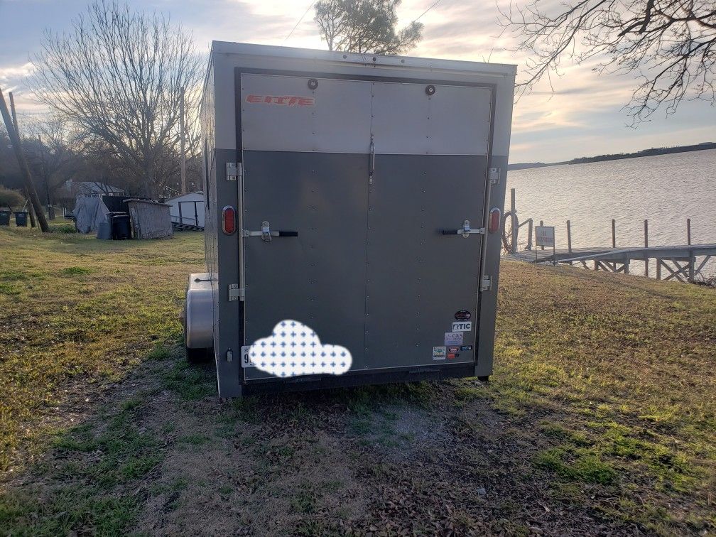 2017 enclosed trailer