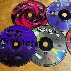 Sony PlayStation 1 / PS1 Demo Discs