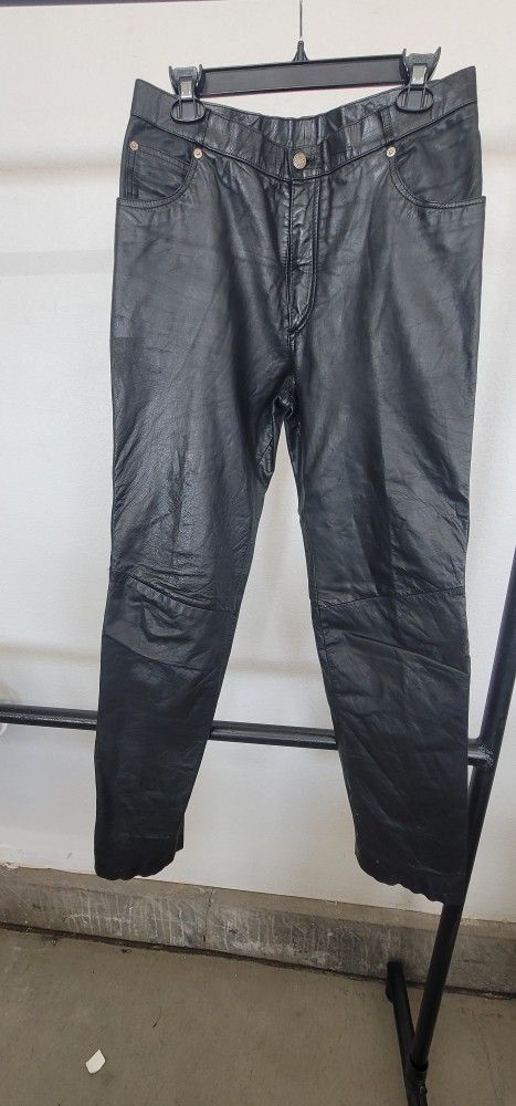 Leather Wilson pants