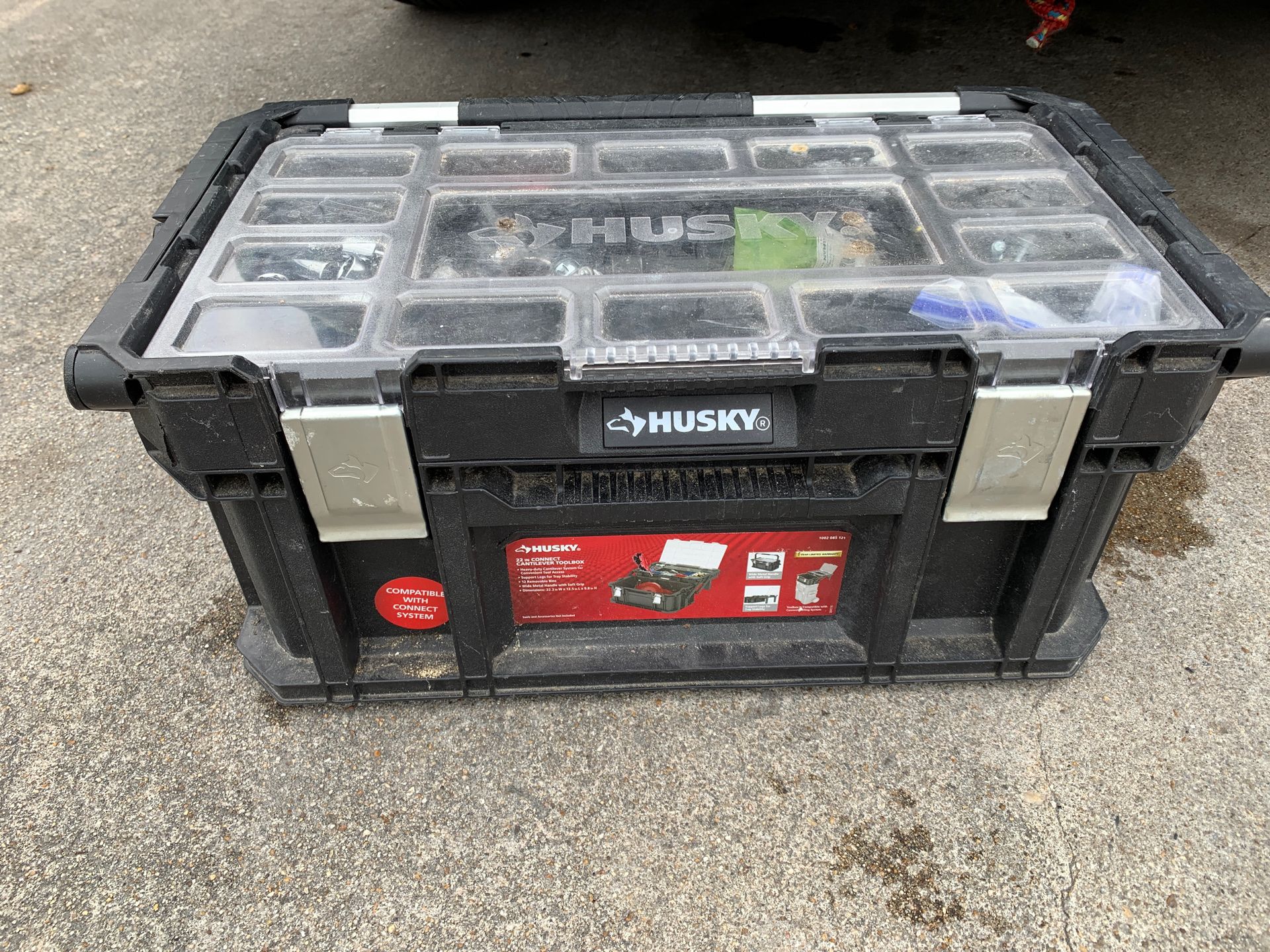 Expensive tool box filled with tools