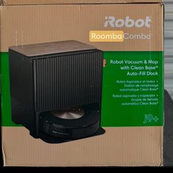 iRobot Roomba Combo j9+ Self-Emptying & Auto-Fill Robot Vacuum & Mop – Multi-Functional Base Refills Bin and Empties Itself, Vacuums and Mops Without 