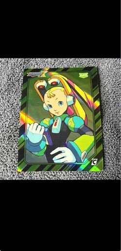 Cardsmiths Mega Man X Pallette MR4 Meta-Rare Refractor Finish Trading Card
