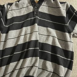 FB county  Men Charlie Brown Shirt (Black & Grey)