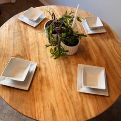 Solid Wood Dining Table 