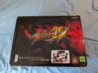 Street fighter 4 mad catz fight stick xbox 360