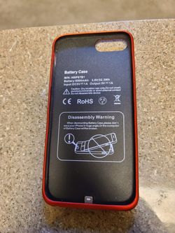 Iphone 7 plus smart battery case (8500mah)