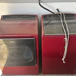 Washer and dryer set