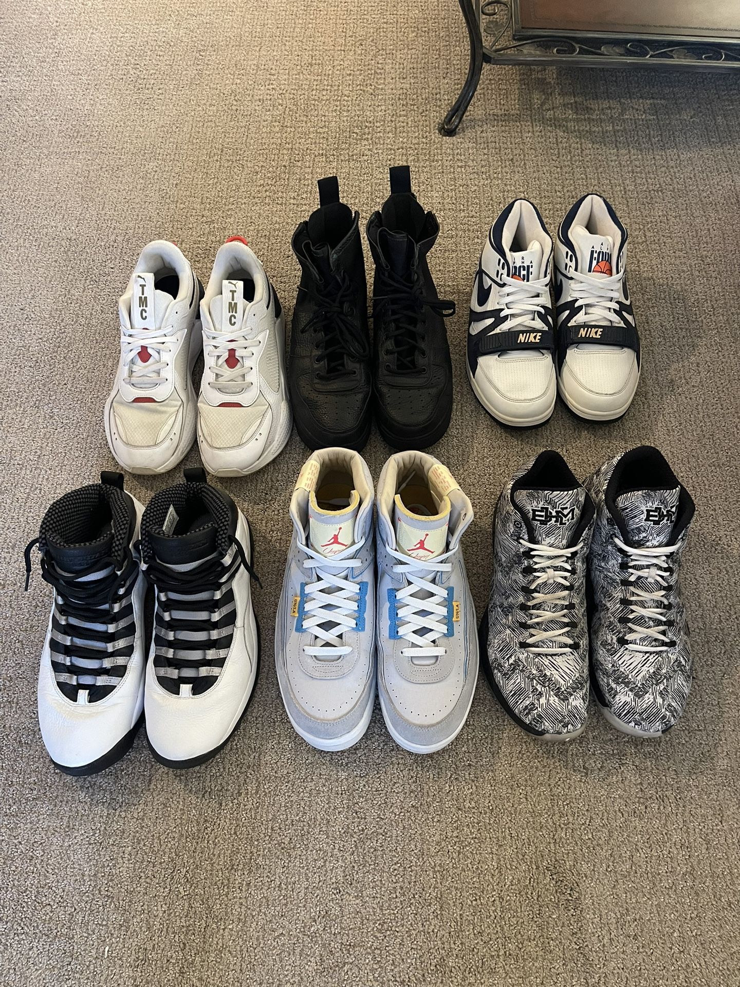 Jordan & Nike Shoe Lot