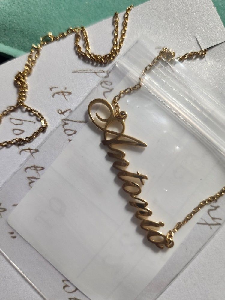 18k Gold Plated Necklace