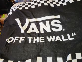 Vintage vans bag with blanket $20 FIRM