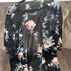 floral cover up