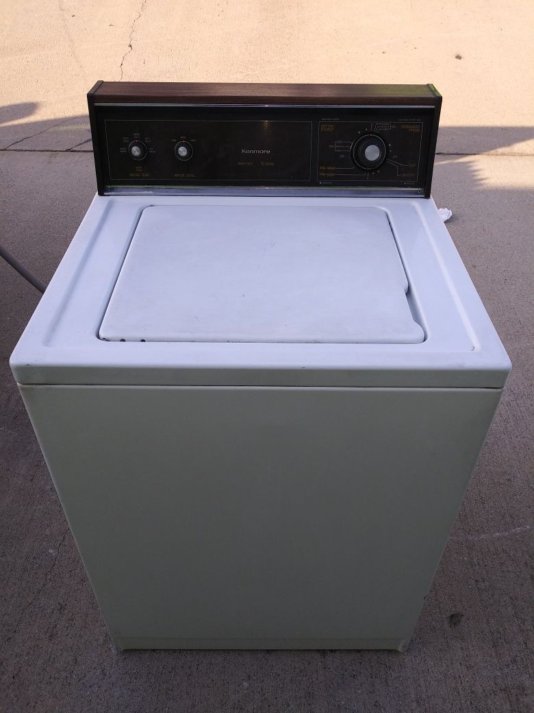 ))Kenmore washer extra large capacity(can deliver for free (30 days warranty