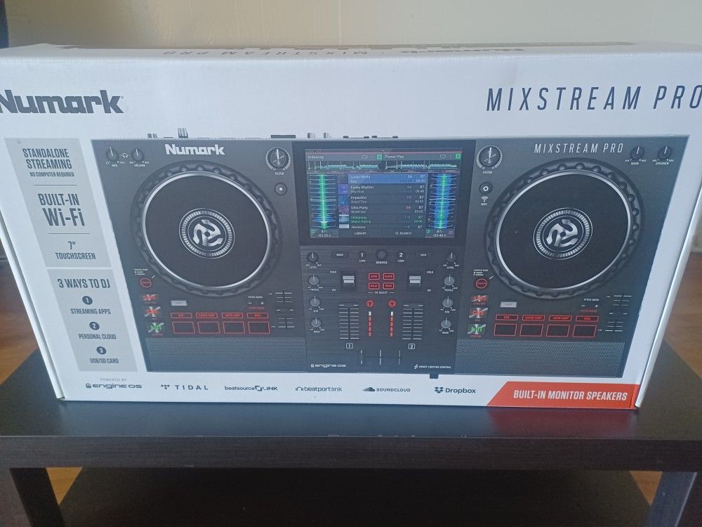 NUMARK MIXSTREAM PRO - EXCELLENT NEW CONDITION *UPDATED WITH EXTRAS! + DECKSAVER!